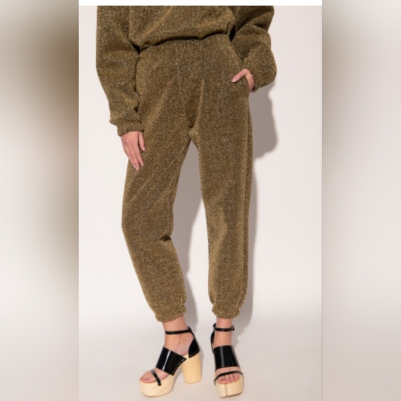 OSEREE Lumiere Gold Sweatpants. Sz L. Sold out everywhere. - Picture 2 of 7
